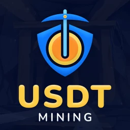 Symbol von USDT Mining, Crypto USDT Miner